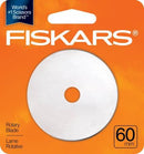CHK Fiskars 60mm Rotary Blades 1pk - 193730