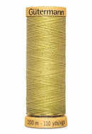 CHK Gutermann Cotton Thread 110 yds Solid Golden Wheat - 744491-8935