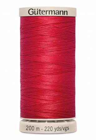 CHK Gutermann Hand Quilting Cotton Thread 200m/219yds Red - 738219-2074