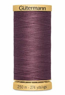 CHK Gutermann Natural Cotton Thread 250m/273yds Light Plum - 251M-5610