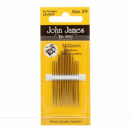 CHK John James Milliners Assorted Needles Size 3/9 - JJ15039
