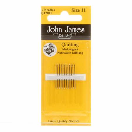 CHK John James Quilting Needles Size 11 - JJ12011