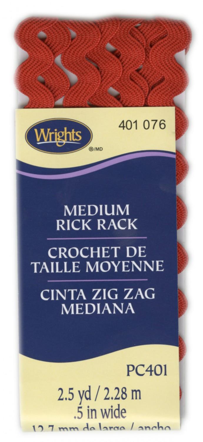 CHK Medium Rick Rack Scarlet - 117401076