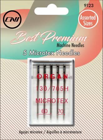 CHK Microtex Machine Needles Sizes 60 & 70 - 9123CV