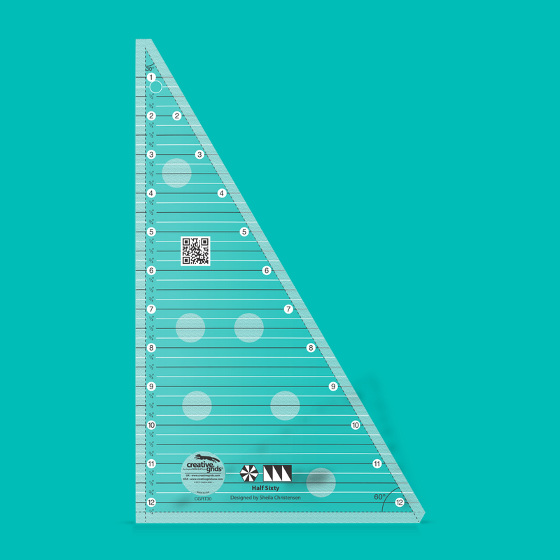 CHK Non-Slip Half Sixty Triangle Ruler - CGRT30