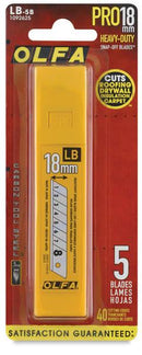CHK Olfa Heavy Duty Snap Off Blades - LB-5B