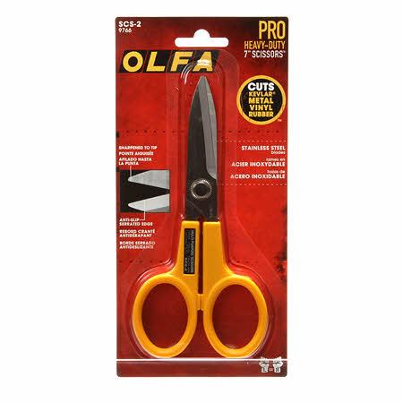 CHK Olfa Quilting & Utility Scissor 7in - SCS-2