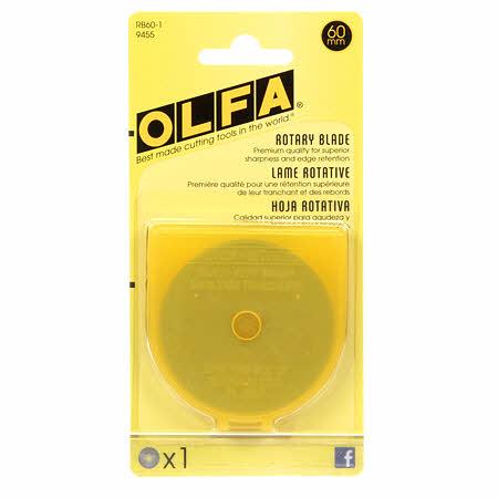 CHK Olfa Replacement Rotary Blade 60mm - RB60-1