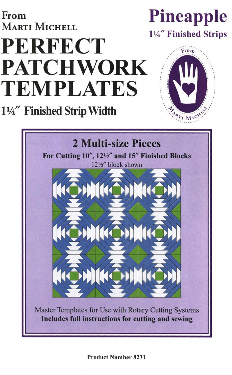 CHK Perfect Patchwork Templates Pineapple - MM8231