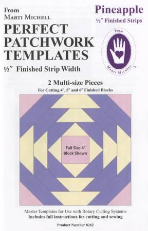 CHK Perfect Patchwork Templates Pineapple - MM8262