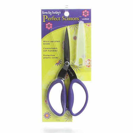 CHK Perfect Scissors Karen Kay Buckley 7 1/2 inch Large Purple - KKBPSL