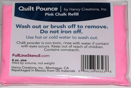 CHK Quilt Pounce Pink Chalk Refill - Q10B