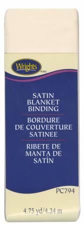 CHK Satin Blanket Binding Ivory