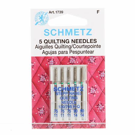 CHK Schmetz Quilting Machine Needle Sizes 11/75 & 14/90 - 1739