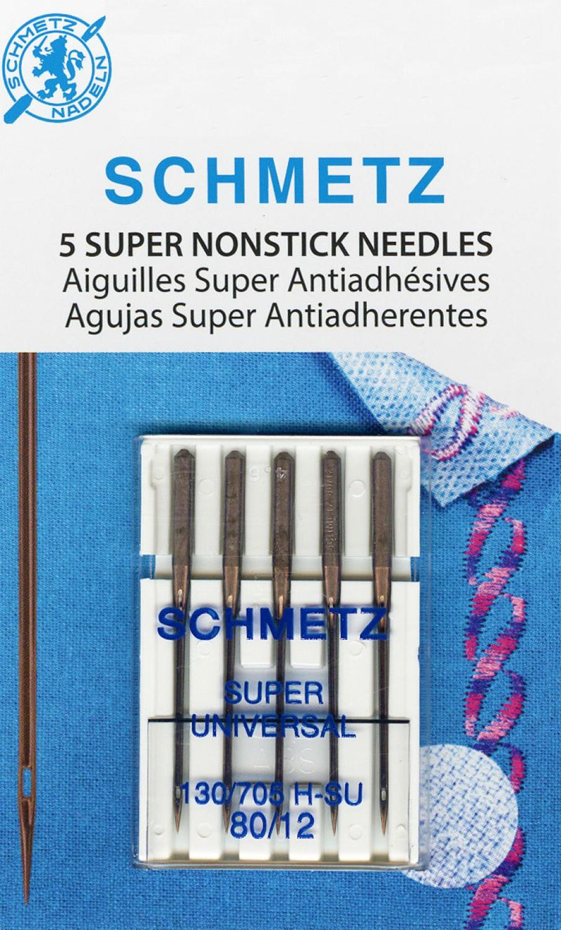 CHK Schmetz Super Nonstick Needle 5ct, Size 80/12 - 4502
