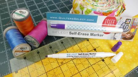 CHK Select Self-Erase Marker - Purple Ink - QS-SEM - Notions