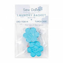 CHK Sew Daisy Turquoise - LBQ-1108-N
