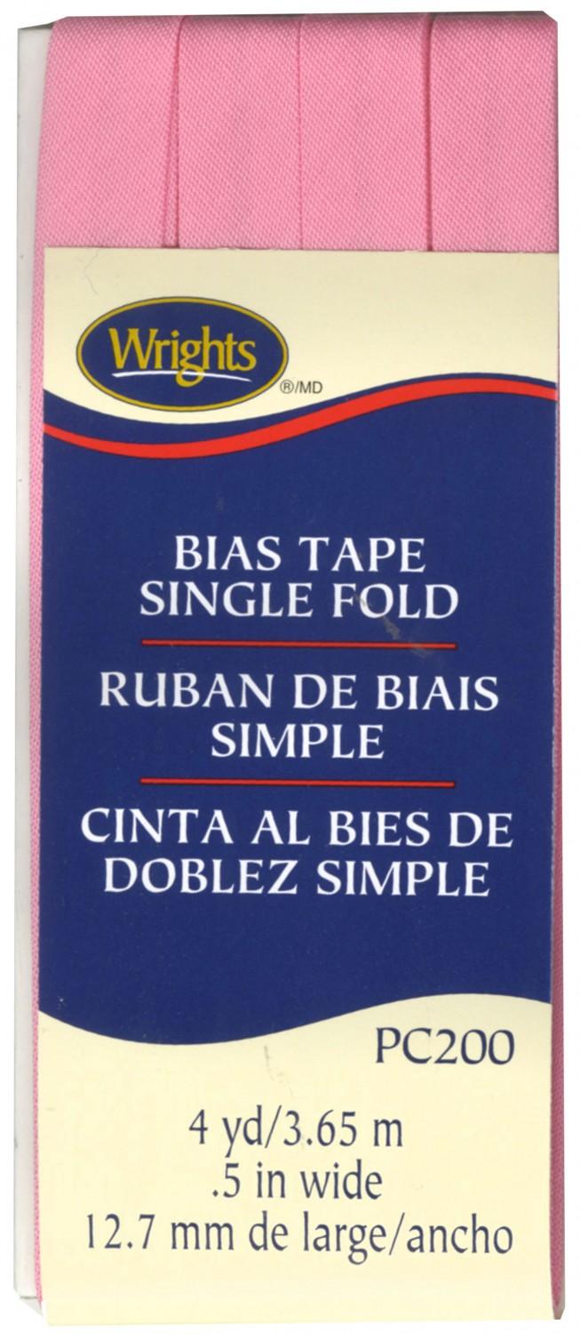 CHK Single Fold Bias Tape Pink - 117200-061
