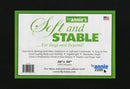 CHK Soft and Stable Black 100% Polyester Stabilizer 36in x 58in