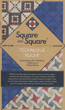 CHK Square In A Square Technique Ruler - QYSNS-R5