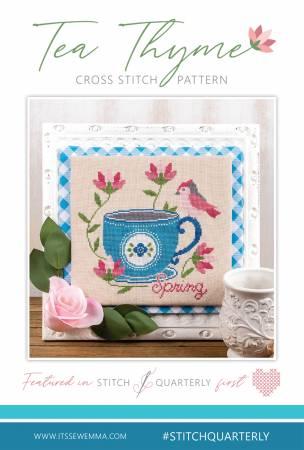 CHK Tea Thyme Cross Stitch Pattern - Its Sew Emma - ISE-462 - Pattern