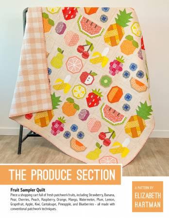 CHK The Produce Section Quilt Pattern EH070 - Quilt and Pillows Pattern