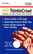 CHK ThimbleCrown Stainless Steel Thimble With Adhesive - SM900