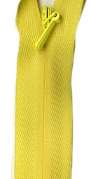 YKK Unique Invisible Zipper 9 Inch Lemon Yellow - UNI09-504