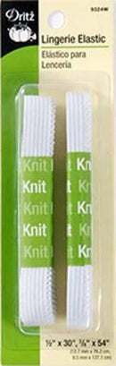 CHK White Lingerie Elastic - 9345W