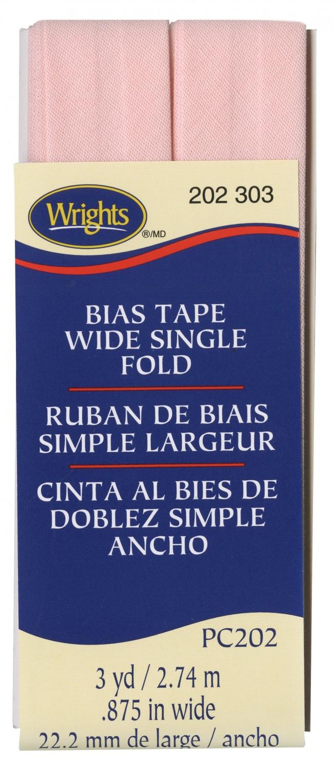 CHK Wide Single Fold Bias Tape - 117202303 Pink