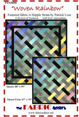 CHK Woven Rainbow Pattern - FAWR23