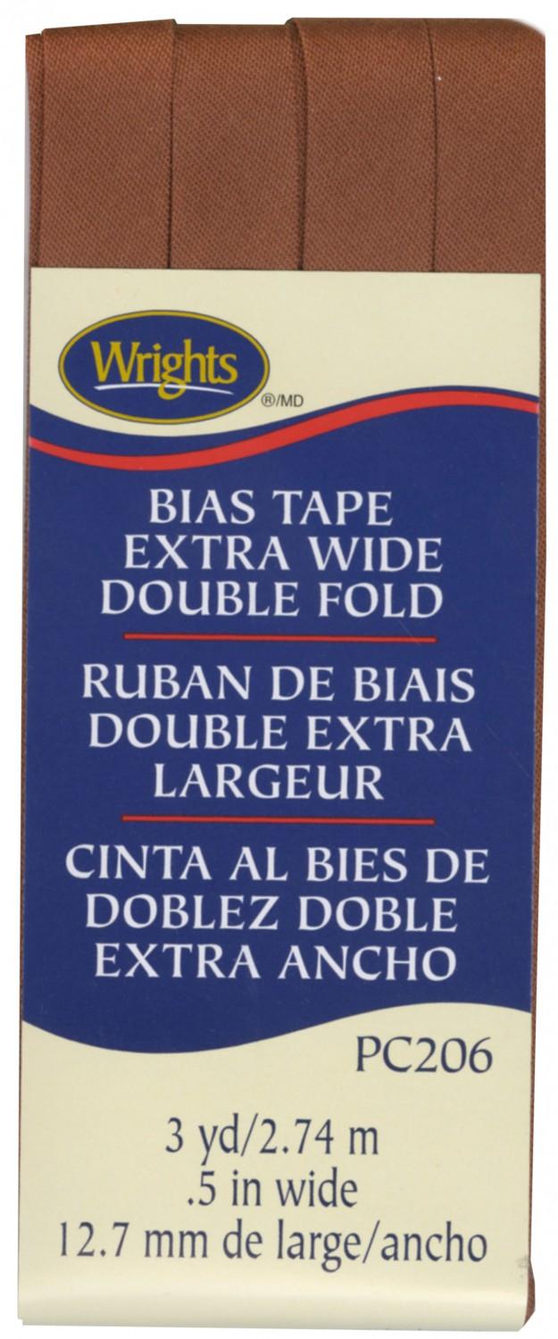 CHK Wrights Extra Wide Double Fold Bias Tape Spice - 117206932