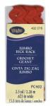 CHK Wrights Jumbo Rick Rack Scarlet - 117402076