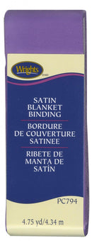 CHK Wrights Satin Blanket Binding Grape - 117794920