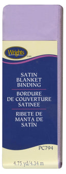 CHK Wrights Satin Blanket Binding Lavendar - 117794051