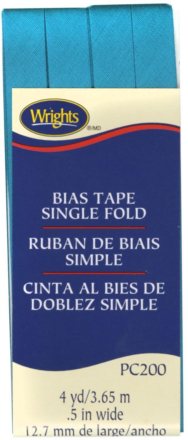 CHK Wrights Single Fold Bias Tape Mediterranean - 1172001242