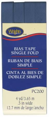 CHK Wrights Single Fold Bias Tape Stone Blue - 117200584