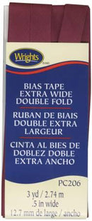 CHK XWide Double Fold Bias Tape Berry - 117206084