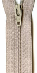 CHK YKK Ziplon Coil Zipper 14in Bone - ZIP14-572