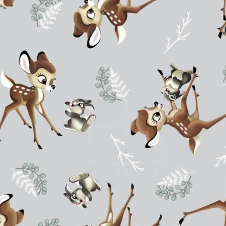 CHk Disney Bambi & Thumper 72985-A620715 - Cotton Fabric