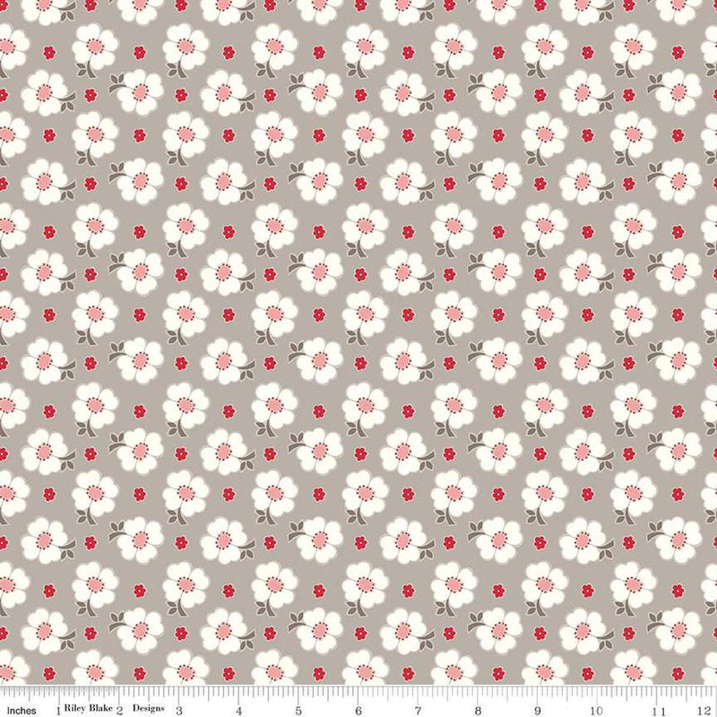 CWH Bee Vintage - C13083-PEWTER - Cotton Fabric