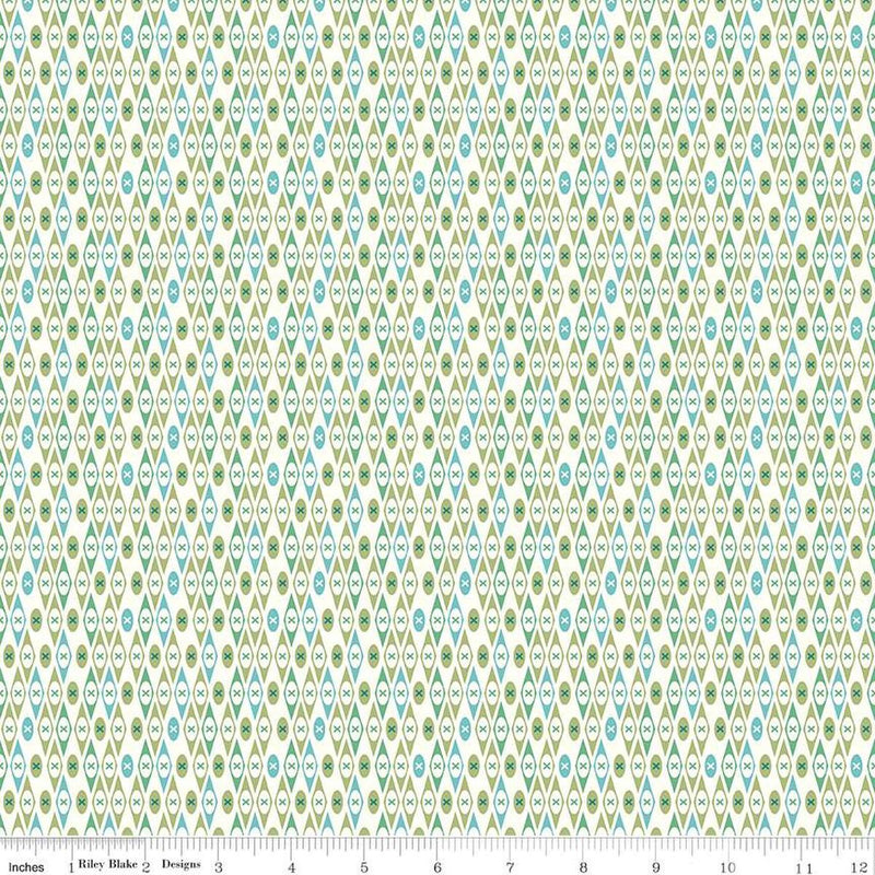 CWH Bee Vintage - C13084-CLOUD - Cotton Fabric