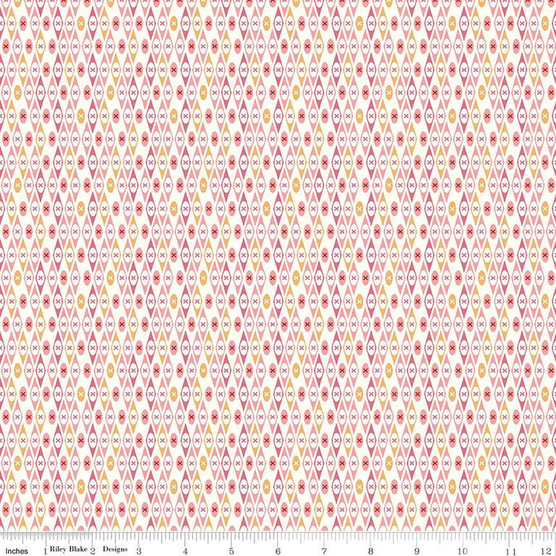 CWH Bee Vintage - C13084-PINK - Cotton Fabric