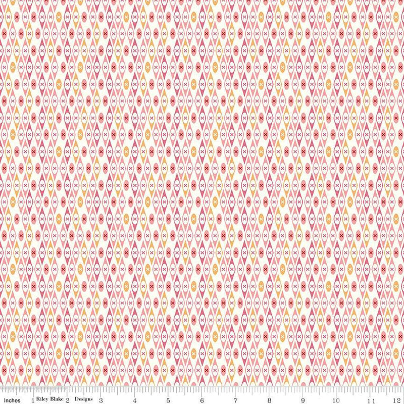 CWH Bee Vintage - C13084-PINK - Cotton Fabric