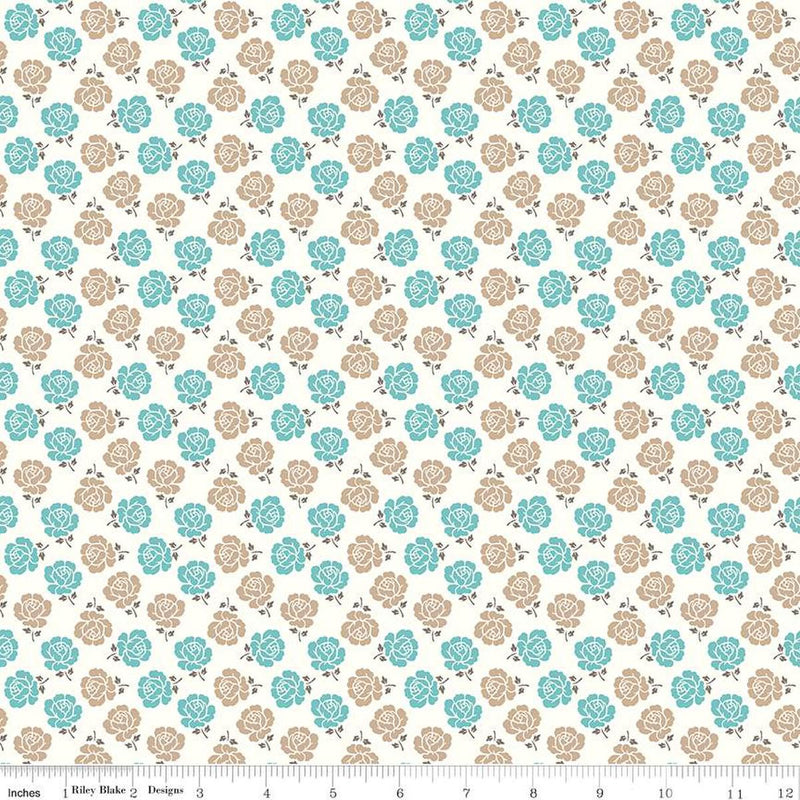 CWH Bee Vintage - C13090-CLOUD - Cotton Fabric
