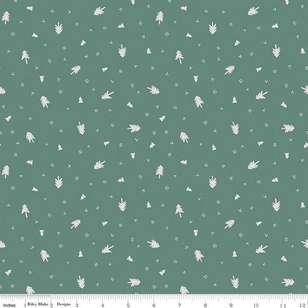 CWH Camp Woodland C10466-PINE - Cotton Fabric