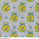 CWH FFA Forever Blue - C13951-GRAY - Cotton Fabric