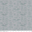 CWH FFA Forever Blue - C13952-GRAY - Cotton Fabric