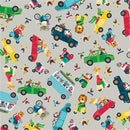 CWRK Busy Street Traffic Jam Y3199-118 Light Pewter