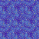 CWRK Celestial Magic Stars Y3166-30 DARK BLUE  - Cotton Fabric